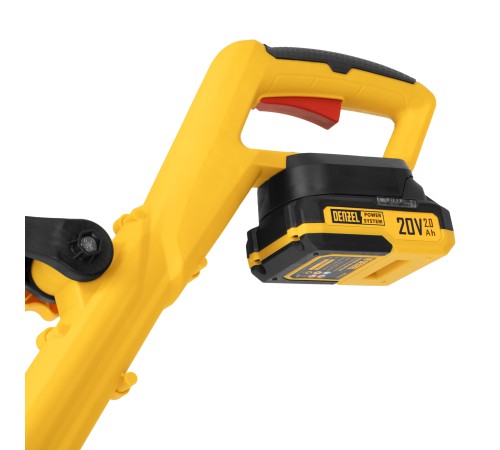 Триммер аккумуляторный GT-230, 230 мм, Li-Ion, 20 В Denzel