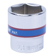Головка торцевая стандартная шестигранная 3/8", 23 мм KING TONY 333523M
