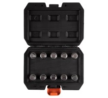 Набор насадок для секреток колес VAG, кейс, 10 предметов AFFIX AF10942210C