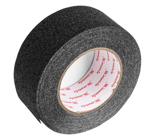Лента клейкая противоскользящая, черная 50 мм x 10 м Matrix