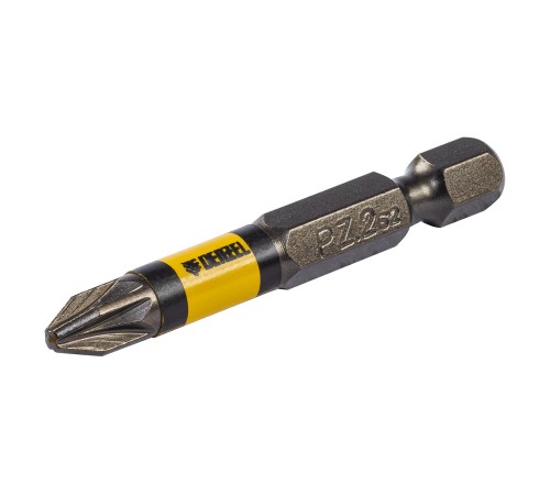 Набор бит комбинированный 3 шт., PZ1, PZ2, PZ3, 50 мм, сталь S2 Denzel