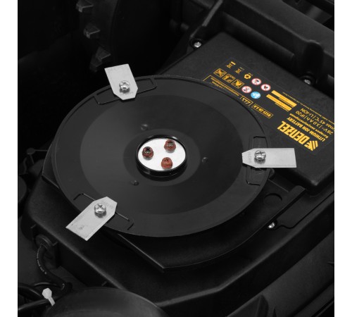 Робот-газонокосилка Grass Master 1000  1000м², 3Ач, 28V, LCD дисплей, Wi-Fi Denzel