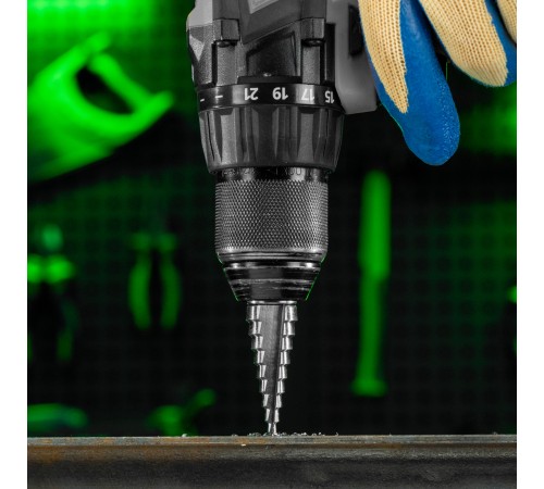 Сверло ступенчатое по металлу 4-6-8-10-12-14-16-18-20 мм, 4241 Сибртех