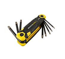 Набор ключей TORX, 8шт, T9-T40, S2, Hanskonner Набор ключей TORX, 8шт, T9-T40, S2, Hanskonner
