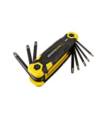 Набор ключей TORX, 8шт, T9-T40, S2, Hanskonner Набор ключей TORX, 8шт, T9-T40, S2, Hanskonner