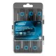 Набор отверток для точной механики, CrMo, двухкомпонентные рукоятки, 6 шт, пластиковый бокс Gross