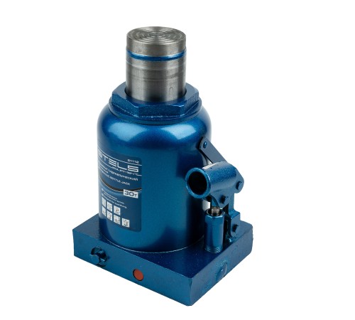 Домкрат гидравлический бутылочный, 30 т, H подъема 240-370 мм Stels