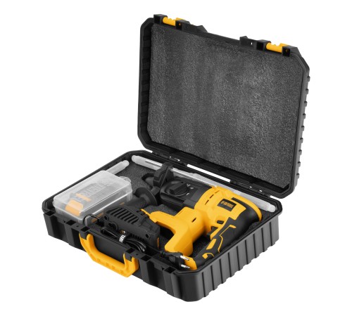 Перфоратор аккумуляторный бесщет. RHH-BL-20-28, 3 Дж, Li-Ion, 20 В// Denzel