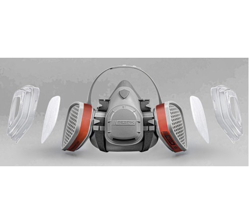Комплект для защиты дыхания RESPIK® M800 A1P2 R Комплект для защиты дыхания RESPIK® M800 A1P2 R