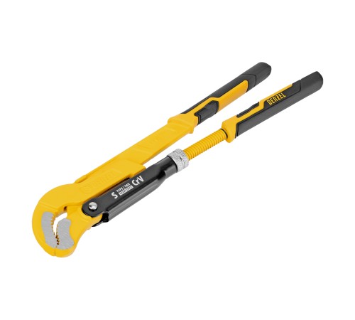 Ключ трубный рычажный №1, 1", цельнокованый, CrV, тип "S" Denzel