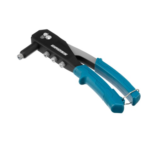 Заклепочник ручной, 260 мм, заклепки 2,4-3,2-4,0-4,8 мм Gross