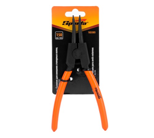 Съемник, 150 мм, для внешних стопорных колец, прямой (разжим) Sparta