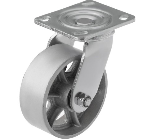 Колесо большегрузное поворотное SCS 55 125 мм чугунное (N) Колесо большегрузное поворотное SCS 55 125 мм чугунное (N)