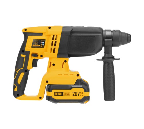 Перфоратор аккумуляторный бесщет. RHH-BL-20-28, 3 Дж, Li-Ion, 20 В// Denzel