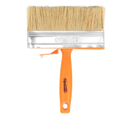 Кисть-ракля, 50 х 140 мм, натуральная щетина, пластмассовый корпус, пластмассовая ручка Sparta