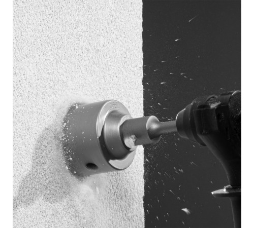 Коронка по бетону в сборе, М22 х 68 мм, SDS Plus Сибртех