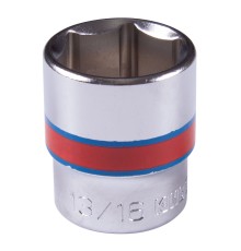Головка торцевая стандартная шестигранная 3/8", 13/16", дюймовая KING TONY 333526S
