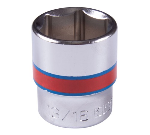 Головка торцевая стандартная шестигранная 3/8", 13/16", дюймовая KING TONY 333526S Головка торцевая стандартная шестигранная 3/8", 13/16", дюймовая KING TONY 333526S