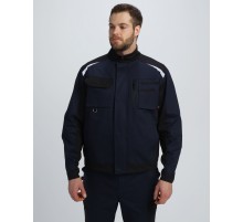 Куртка Милан CH (тк.Смесовая,260), т.синий/черный