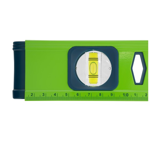 Уровень алюминиевый УС-1, 0-2000, фрезерованный, 3 глазка, рукоятки, 2000 мм Сибртех