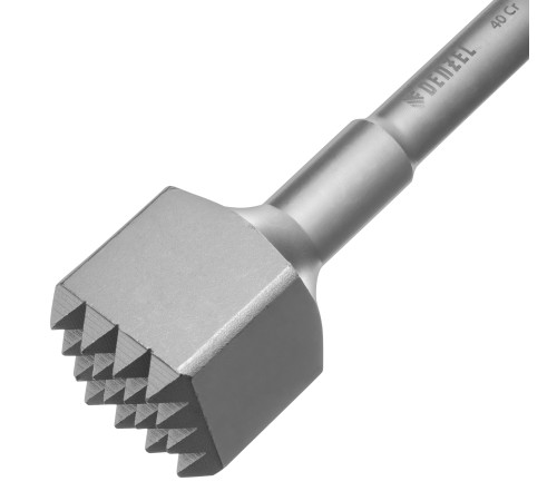 Бучарда 250 x 45, 40Cr, SDS MAX // Denzel