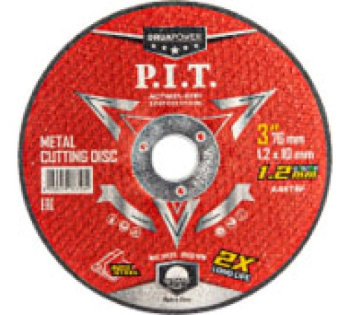 Диск отрезной по металлу P.I.T. DRUA  ACTW01-0761