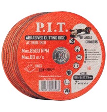 Диск отрезной по металлу P.I.T. ACTW01-1801