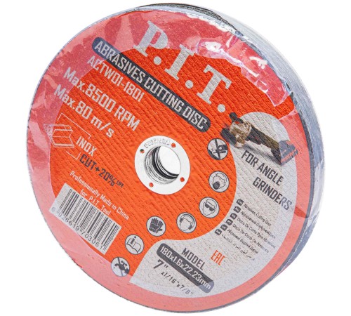 Диск отрезной по металлу P.I.T. ACTW01-1801