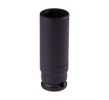 Головка торцевая ударная глубокая шестигранная 3/8", 16 мм KING TONY 343516M