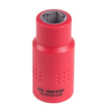 Головка торцевая диэлектрическая шестигранная 1/2", 12 мм KING TONY 4335VE12M