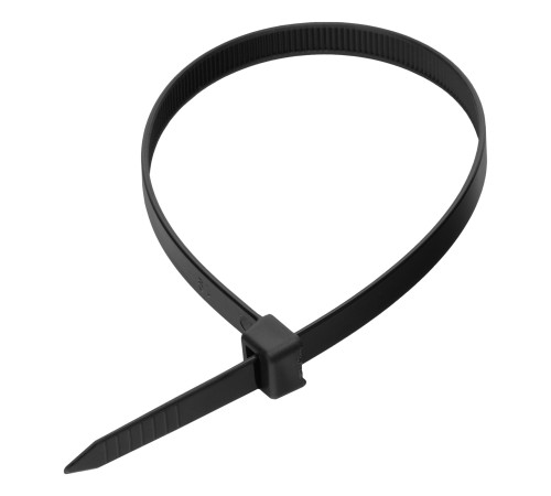 Хомуты, 300 х 8 мм, пластиковые, черные, 100 шт Сибртех