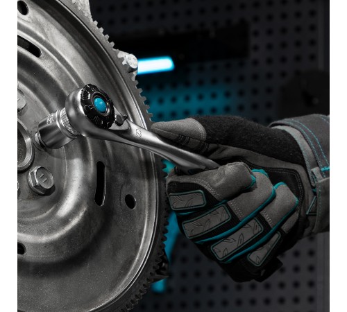 Набор торцевых головок, трещотка 120 зубьев, 12 предметов, 3/8