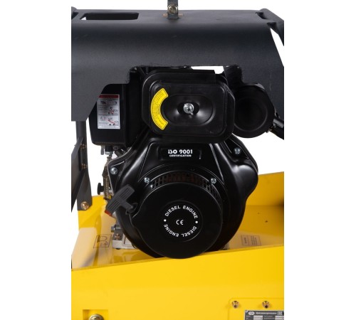 Виброплита реверсивная гидравлическая TOR CY-350 300кг, 40кН (дизельная) чугунная плита