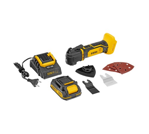 Инструмент многофункциональный аккумуляторный CMTH-20, Li-Ion, 20 В// Denzel