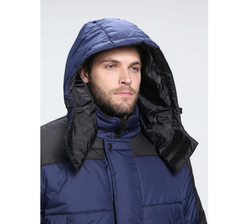 Куртка зимняя Европа CH (тк.Дюспо), т.синий/черный