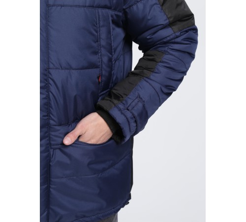 Куртка зимняя Европа CH (тк.Дюспо), т.синий/черный