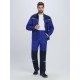 Костюм Строй-1 CH МВО (тк.Смесовая,280) брюки, васильковый/т.синий