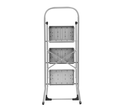 Стремянка стальная, 3 широкие ступени 20х30 см с полимерным покрытием Сибртех