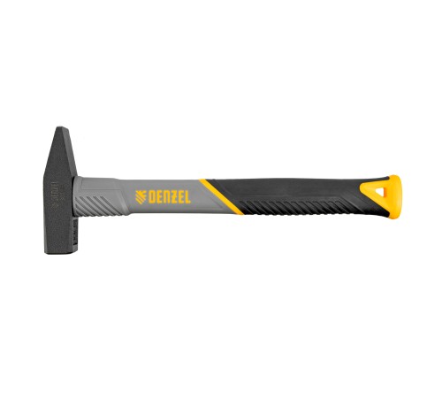 Молоток слесарный, 300 г, кованый, фибергласовая рукоятка c TPR покрытием Denzel