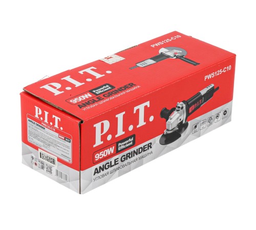 Шлифмашина угловая сетевая P.I.T. PWS125-C10