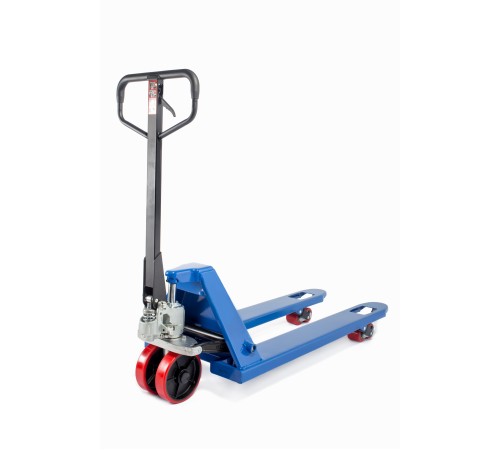 Тележка гидравлическая 2500 кг 600х450 мм TOR RHP (полиуретановые колеса) Тележка гидравлическая 2500 кг 600х450 мм TOR RHP (полиуретановые колеса)