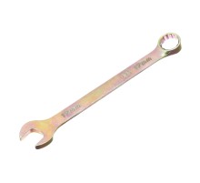 Ключ комбинированный, 17 мм, желтый цинк Сибртех