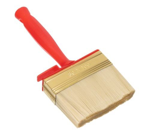 Кисть-ракля, 30 х 100 мм, искусственная щетина, пластмассовый корпус, пластмассовая ручка MTX