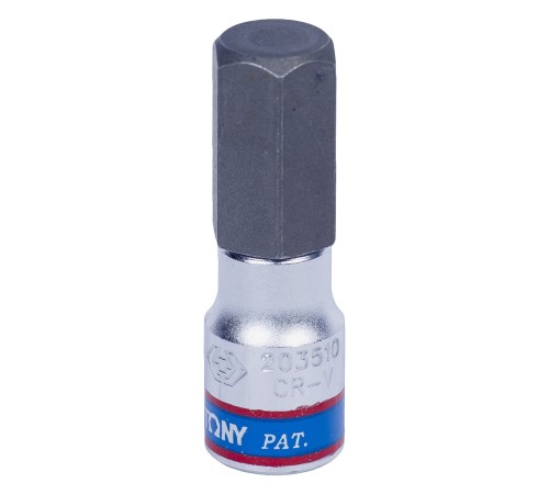 Насадка (бита) торцевая 1/4", Hex, 10 мм, L = 37 мм KING TONY 203510 Насадка (бита) торцевая 1/4", Hex, 10 мм, L = 37 мм KING TONY 203510