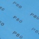 Шкурка на тканевой основе, P 80, 1000 мм х 20 м, водостойкая Matrix