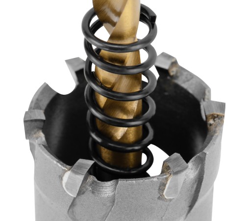 Коронка по металлу твердосплавная, 26 мм Denzel