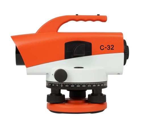 Комплект оптический нивелир RGK C-32 с поверкой + штатив S6-N + рейка AMO S5