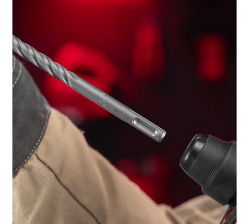 Бур по бетону, 12 x 600 мм, SDS PLUS c крестовой пластиной MATRIX