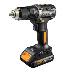 RUNTEC RT-ID222 Дрель-шуруповерт ударная аккумуляторная RUNTEC PRO 13 мм, 20В, 2*2Ач, 55Нм