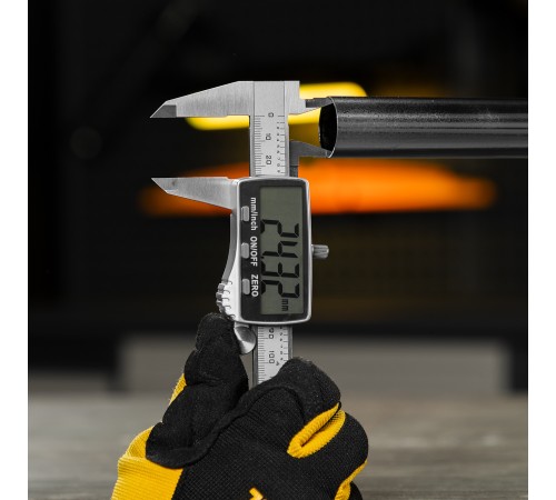 Штангенциркуль, 150 мм, электронный, большой дисплей, с глубиномером Denzel